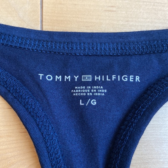 Tommy Hilfiger Navy Racerback Bralette - Picture 2 of 7